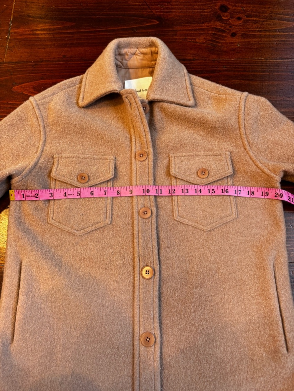 Aritzia Wilfred Free The Ganna Shirt Jacket. XXS - Picture 6 of 10